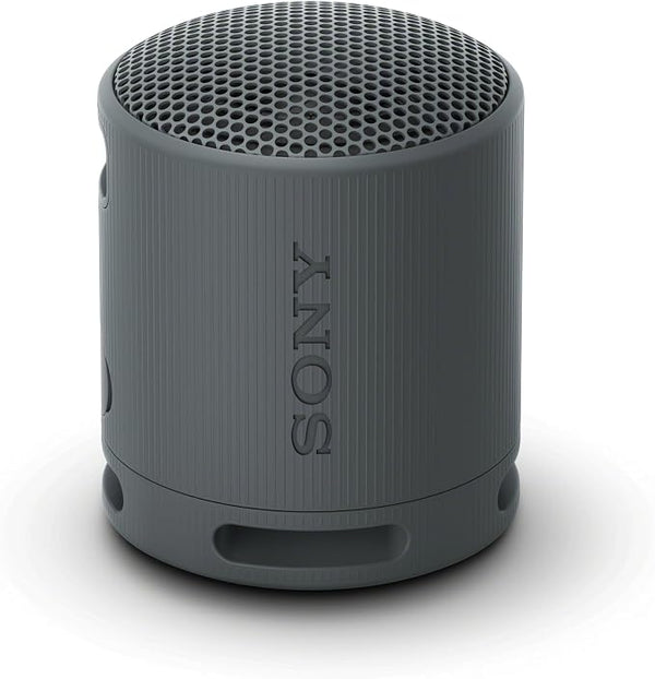Sony SRS-XB100 Wireless Bluetooth Portable Lightweight Speaker, Black | 16 Hr Battery, Super-Compact Travel Speaker, IP67 Waterproof & Dustproof Shower Speaker, Versatile Strap, Hands-free Calling